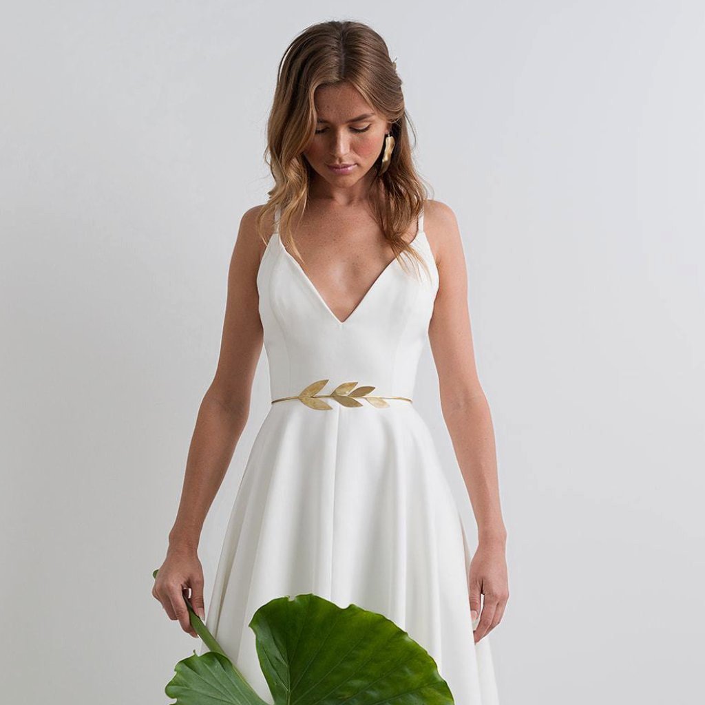 Olive Bridal Belt